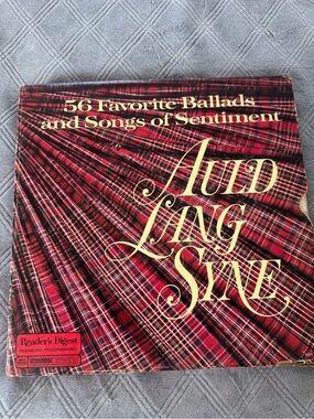 Auld Lang Syne Reader's Digest 56 Favorite Ballads Vinyl 4 Albums